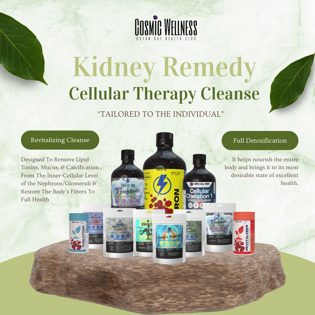 Kidney Remedy Cellular Therapy Cleanse - Kidney Cleanse, Best For Dialysis