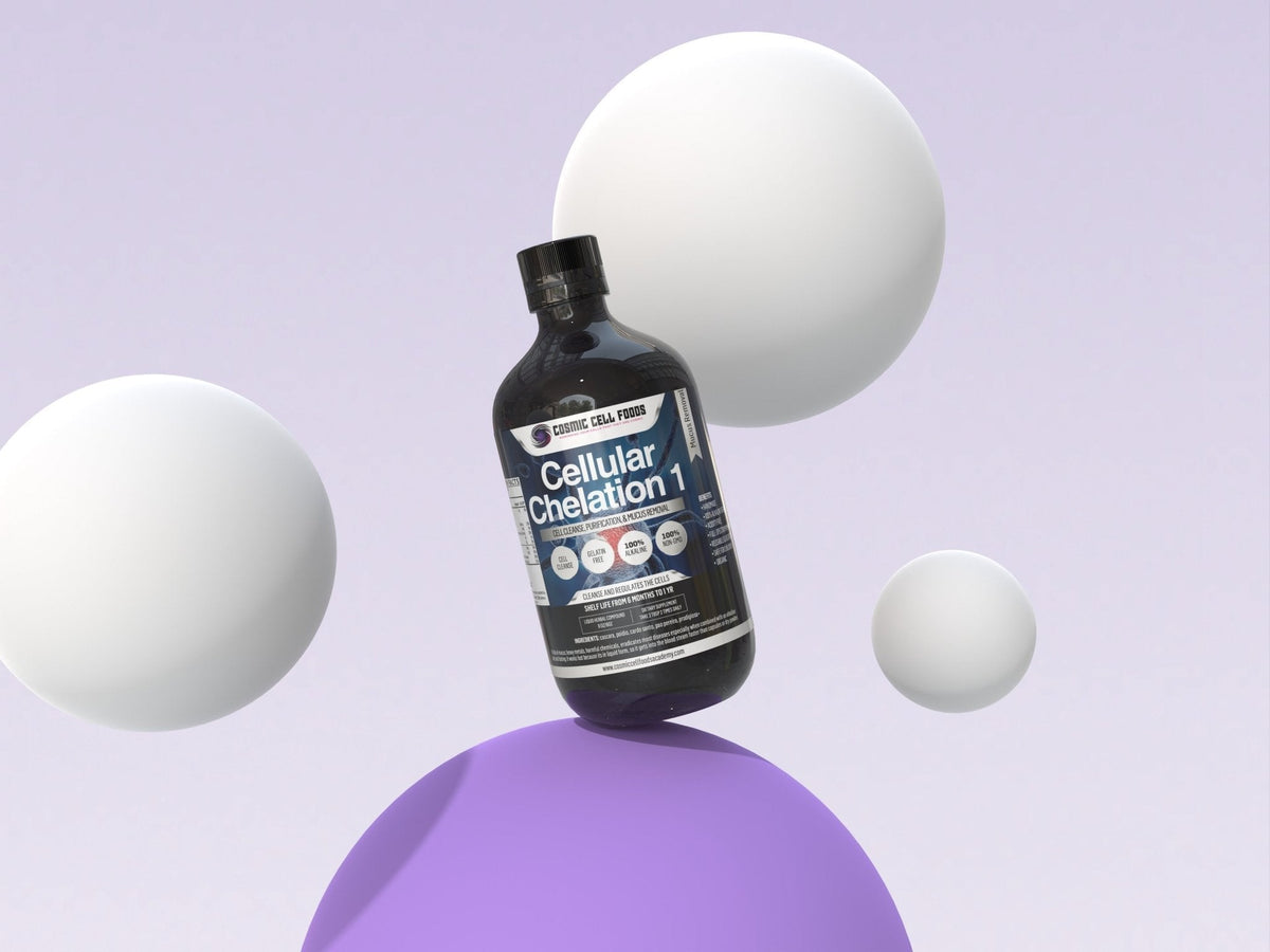 CELLULAR CHELATION 1 - CELLULAR DETOX & REPAIR | MUCUS & HEAVY METAL REMOVAL - The Cosmic Chef