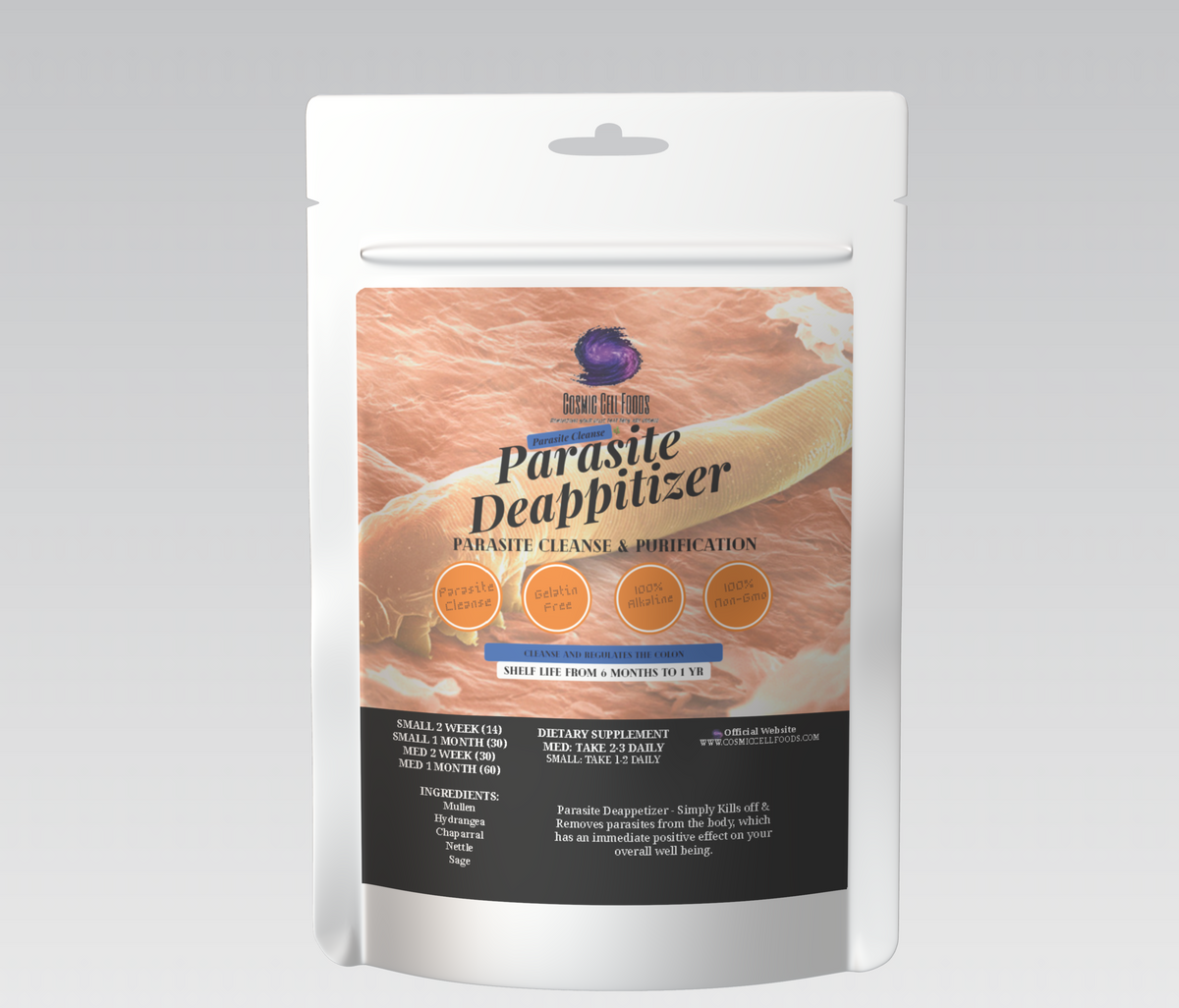 Parasite Deappetizer Herbal Tablets - Rids of Internal Parisites